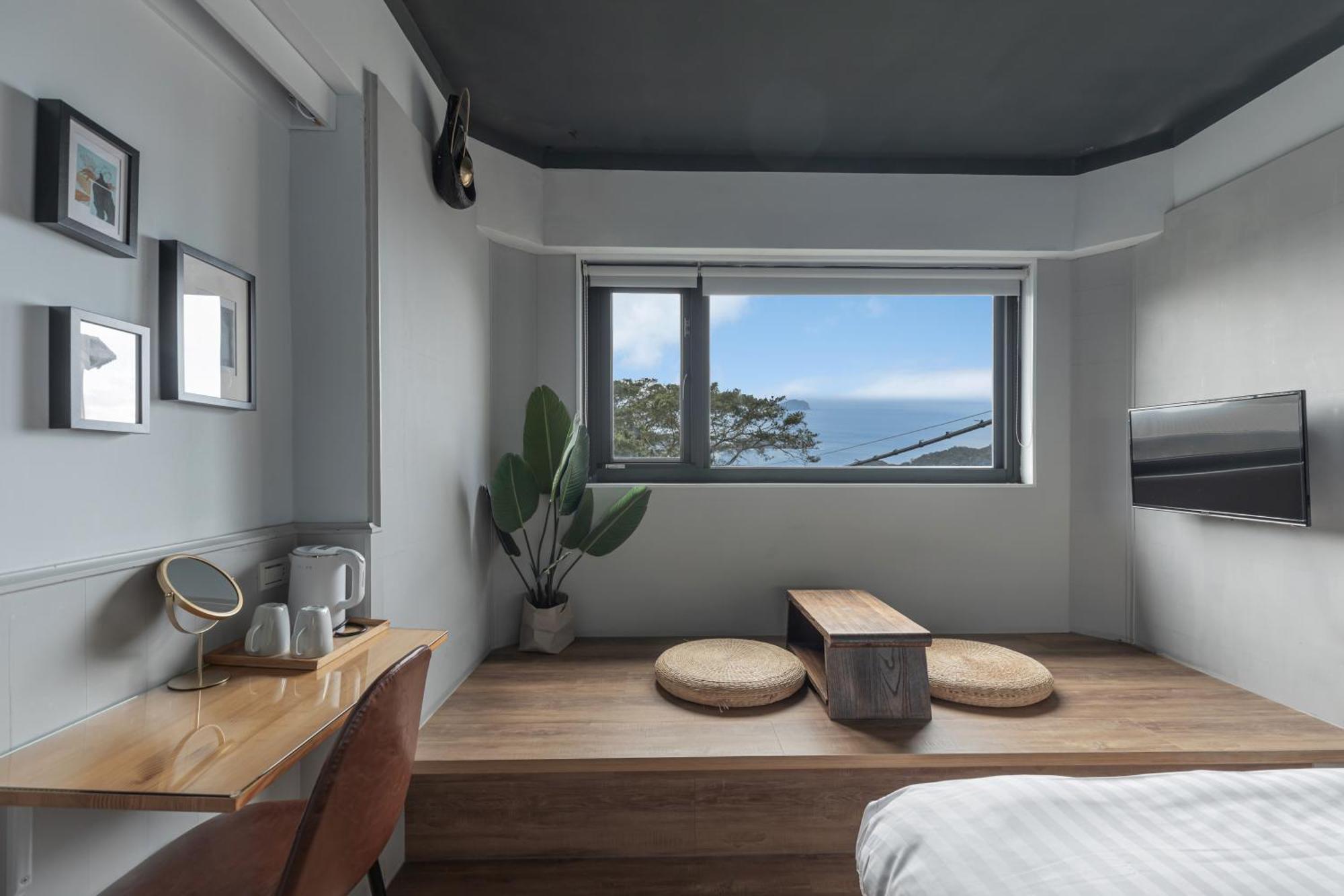 Jiufen The Ocean Theory Bed & Breakfast Oda fotoğraf
